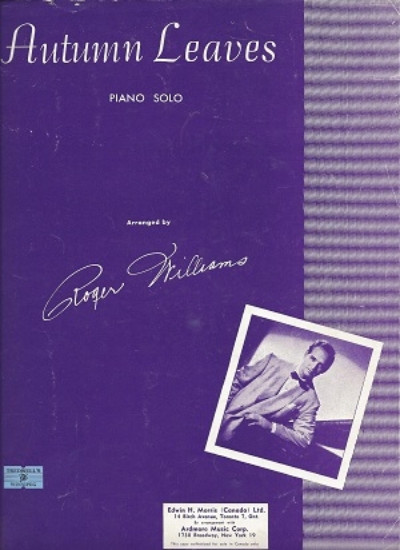 Picture of Autumn Leaves, Jacques Prevert & Joseph Kosma, arr. Roger Williams, piano solo sheet music