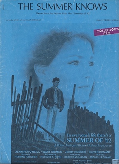 Picture of The Summer Knows (Vocal Theme from Summer of '42), Marilyn Bergman/Alan Bergman/Michel Legrand