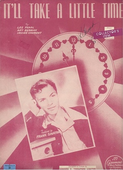 Picture of It'll Take A Little Time by Lee Pearl, Art Berman, Irving Caumont