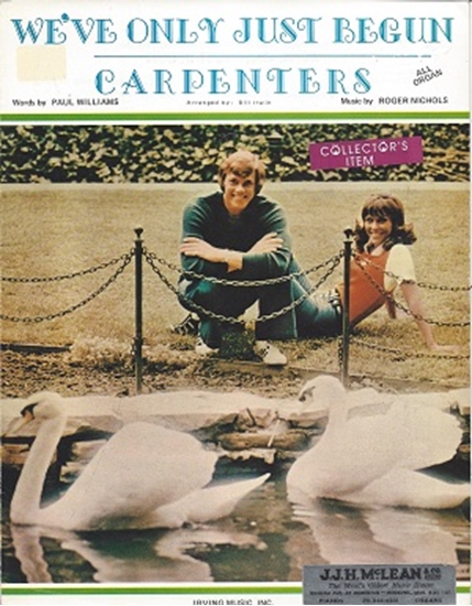 Picture of We've Only Just Begun, Paul Williams & Roger Nichols, recorded by The Carpenters