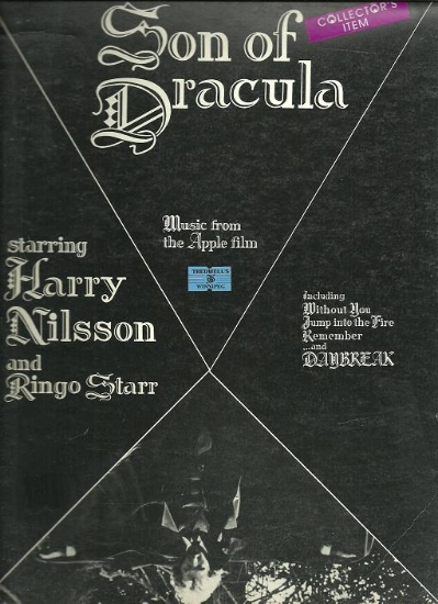 Picture of Son of Dracula, Harry Nilsson & Ringo Starr, movie soundtrack, sheet music songbook