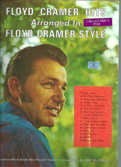 Picture of Floyd Cramer Hits, transcribed Ed McElhiney, piano solo, sheet music folio