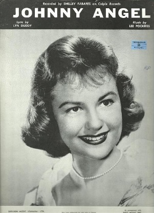 Picture of Johnny Angel, Lyn Duddy & Lee Pockriss, recorded by Shelley Fabares, sheet music