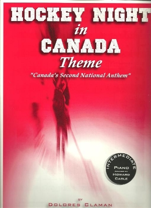 Picture of Hockey Night in Canada Theme, Dolores Claman, arr. Howard Cable, intermediate piano solo, sheet music
