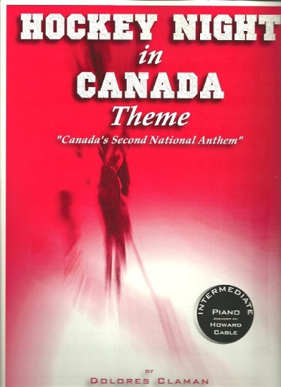 Picture of Hockey Night in Canada Theme, Dolores Claman, arr. Howard Cable, intermediate piano solo, sheet music