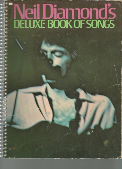 Picture of Neil Diamond, Deluxe Book of Songs, sheet music songbook, coil bound