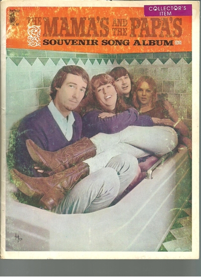 Picture of The Mama's and the Papa's Souvenir Song Album, songbook