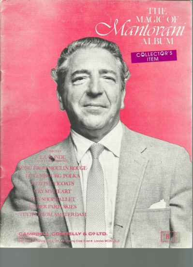 Picture of The Magic Of Mantovani Album, songbook
