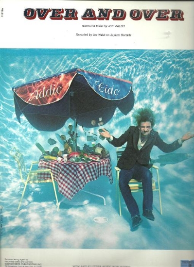 Picture of Over and Over, Joe Walsh, sheet music