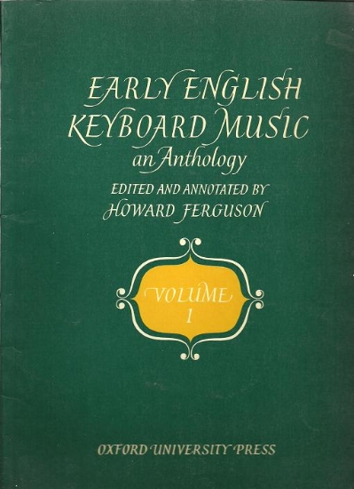 Picture of Early English Keyboard Music Vol. 1, ed. Howard Ferguson