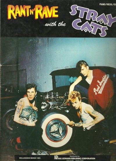 Picture of Rant N' Rave with the Stray Cats, sheet music songbook
