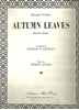 Picture of Autumn Leaves, Joseph Kosma, arr. George H. Greeley for piano solo