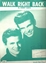 Picture of Walk Right Back, Sonny Curtis, recorded by The Everly Brothers