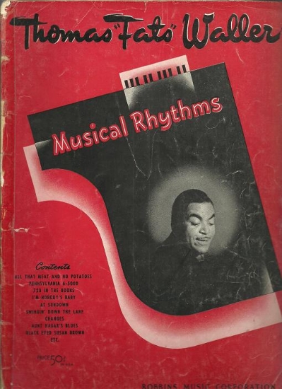 Picture of Thomas "Fats" Waller, Musical Rhythms