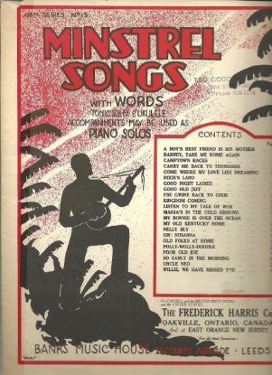Picture of Minstrel Songs