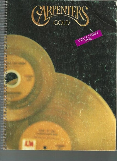 Picture of Carpenters Gold, songbook 