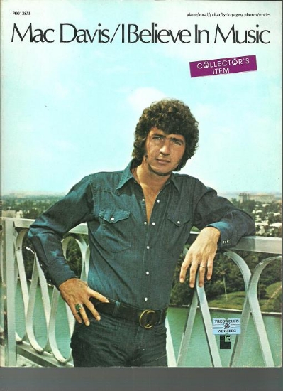 Picture of Mac Davis, I Believe in Music