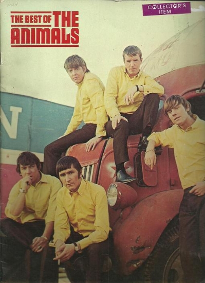 Picture of The Best of The Animals, sheet music songbook