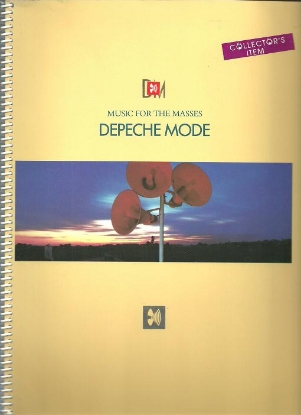 Picture of Depeche Mode, Music for the Masses, sheet music songbook