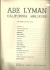 Picture of Abe Lyman, California Melodies, sheet msuic songbook