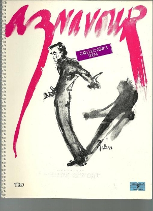 Picture of Aznavour, Charles Aznavour, sheet music songbook