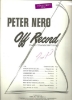 Picture of Peter Nero Off Record Piano Transcriptions, piano solo, sheet music folio