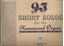 Picture of 93 Short Solos for the Hammond Ogan