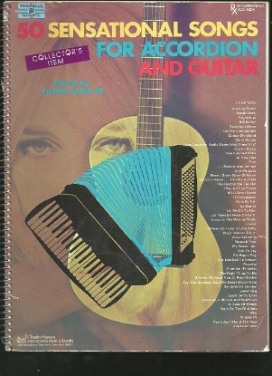 Picture of 50 Sensational Songs for Accordion & Guitar, ed. Pietro Deiro Jr, songbook