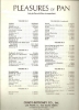Picture of Pleasures of Pan Vol. 6, solo flute, sheet music folio
