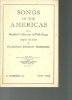 Picture of Songs of the Americas, Botsford Collection of Folk-Songs, songbook