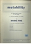 Picture of Mutability, Irving Fine, six songs on poems by Irene Orgel for mezzo-sop & piano