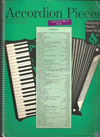 Picture of Everybody's Favorite Series No. 26, Accordion Pieces, EFS26, sheet music folio