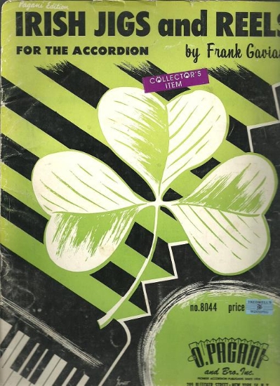 Picture of Irish Jigs & Reels, arr. Frank Gaviani, accordion 
