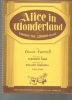 Picture of Alice in Wonderland, Lewis Carroll & Richard Addinsell, complete vocal score, sheet music songbook