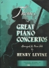 Picture of Themes from the Great Piano Concertos, Henry Levine, piano solo transcriptions, sheet music folio