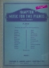 Picture of Hampton Music for Two Pianos Four Hands, ed. Sterling Hampton, piano duo, sheet music folio