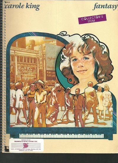 Picture of Carole King, Fantasy, sheet music songbook