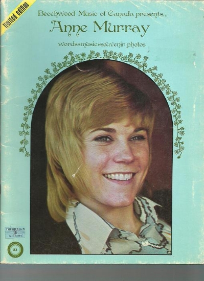 Picture of Anne Murray, Beechwood Music of Canada Presents, songbook