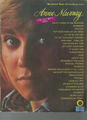 Picture of Anne Murray, Beechwood Music of Canada Presents Anne Murray Expanded Edition, songbook