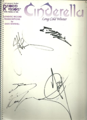 Picture of Cinderella, Long Cold Winter, guitar TAB songbook