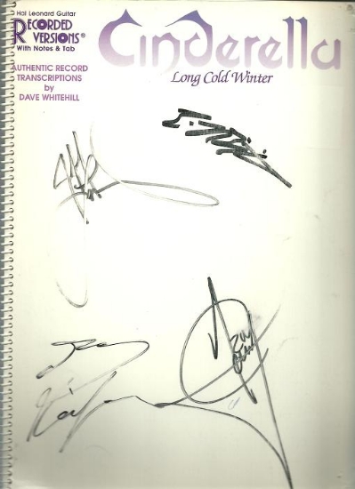 Picture of Cinderella, Long Cold Winter, guitar TAB songbook