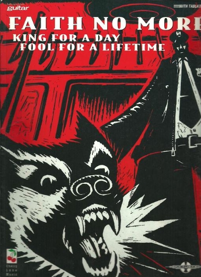 Picture of Faith No More, King for a Day Fool for a Lifetime, guitar TAB, sheet music songbook