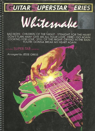Picture of Whitesnake, Guitar Super-TAB, arr. Jesse Gress