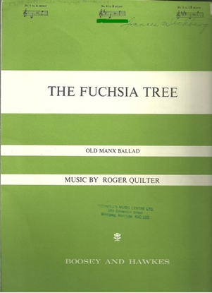 Picture of The Fuchsia Tree, Roger Quilter, low voice solo