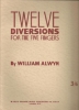 Picture of Twelve Diversions for the Five Fingers, William Alwyn, piano solo 