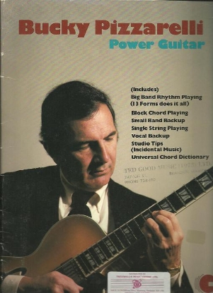 Picture of Bucky Pizzarelli Power Guitar, sheet music jazz guitar folio