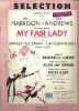 Picture of My Fair Lady (American Edition), Lerner & Loewe, piano solo selections, sheet music folio