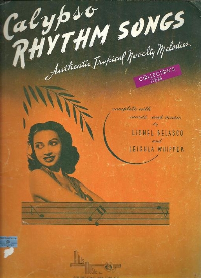 Picture of Calypso Rhythm Songs, Lionel Belasco & Leighla Whipper, sheet music songbook
