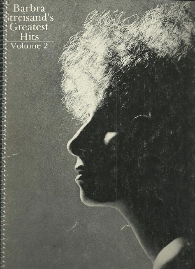 Picture of Barbra Streisand's Greatest Hits Volume 2, sheet music songbook