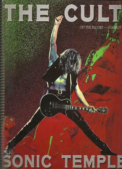 Picture of Sonic Temple, The Cult, sheet music songbook